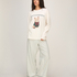 Pyjama Set Viscose, Biały