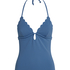 Kształtowane tankini, Niebieski