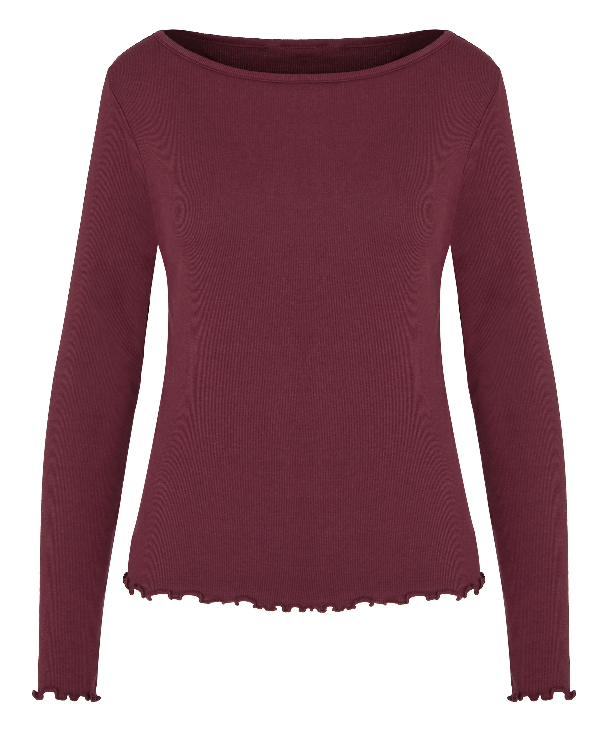 Boatneck Top, Fioletowy