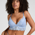 Bralette Aveline, Niebieski
