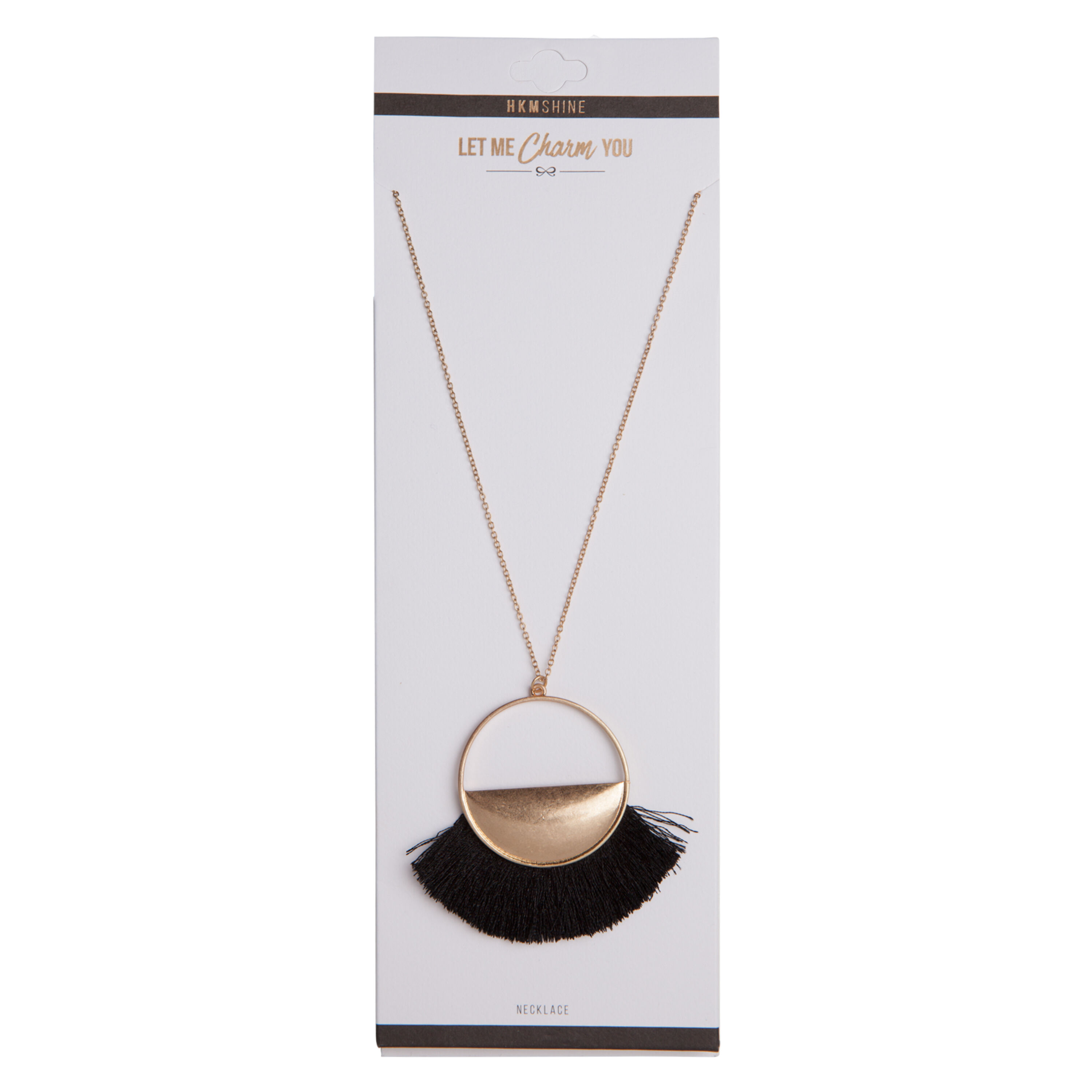 Fringe Necklace, Ż&oacute;łty