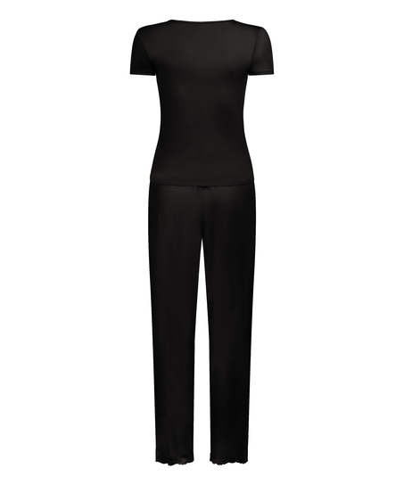 Zestaw piżamowy Nana, Czarny