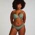 Majtki Bikini Rio Scallop, Zielony