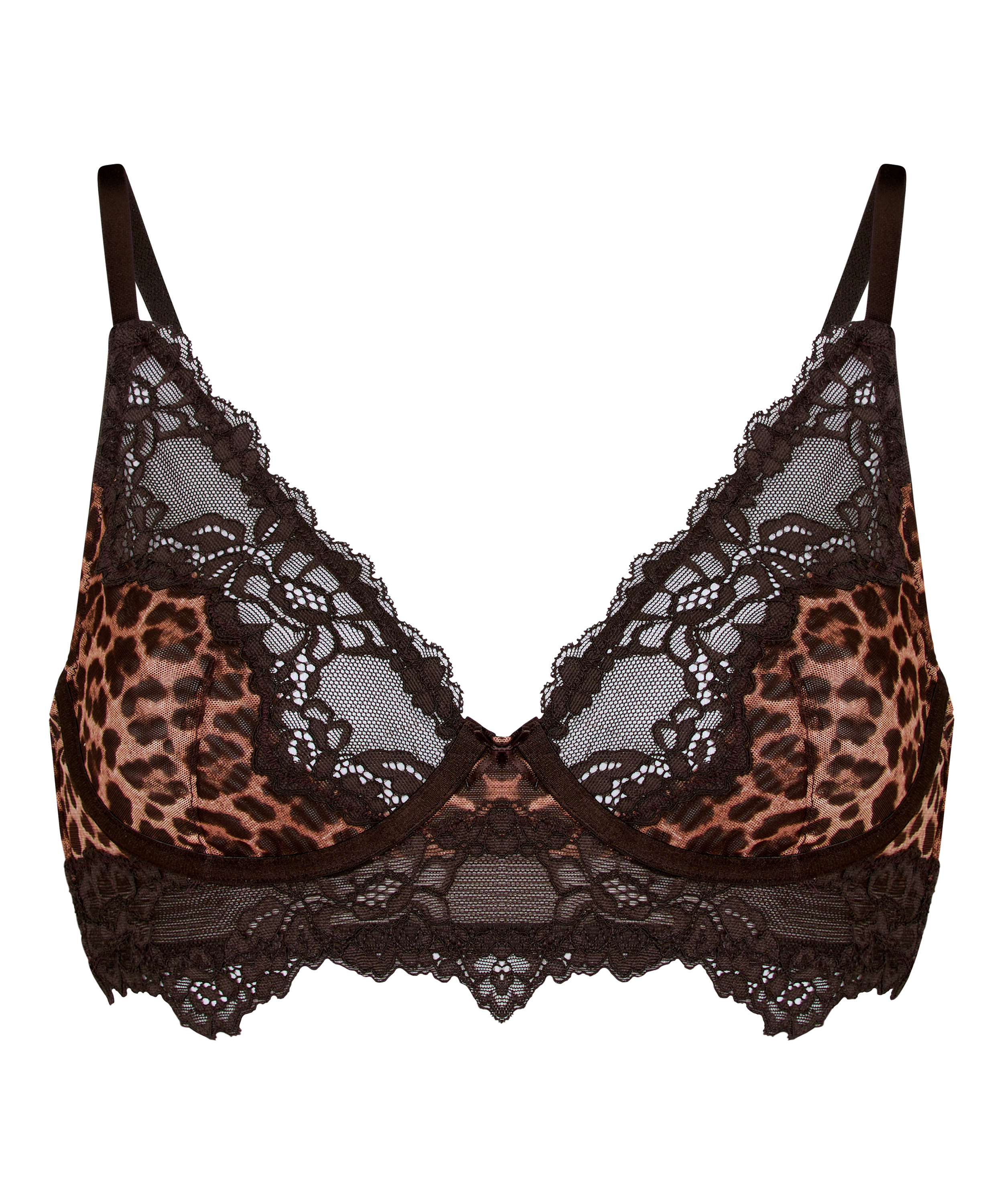 Bralette Ingrid, Czarny, main