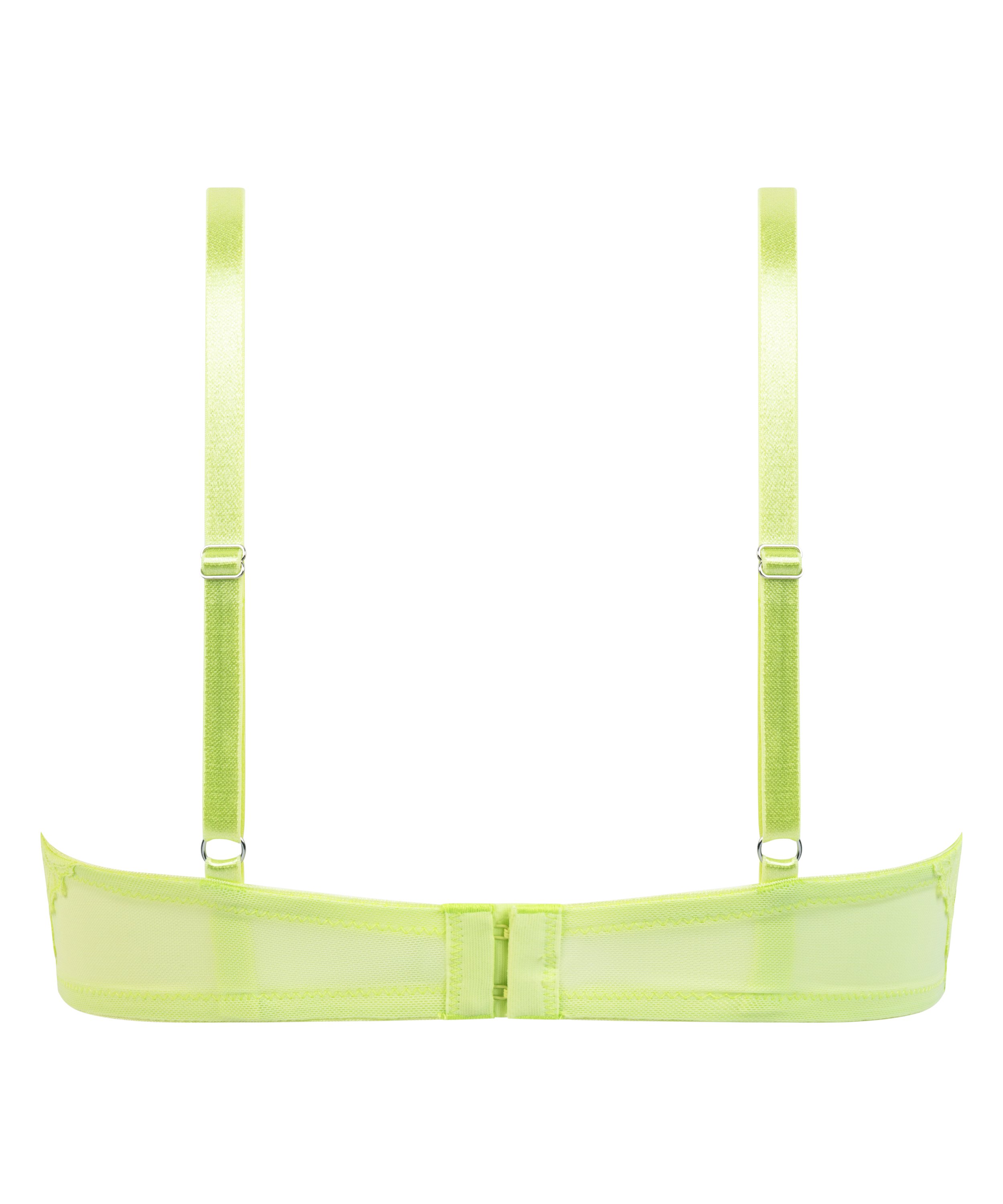 Biustonosz usztywniany marki Ingrid z fiszbinami, Zielony, main