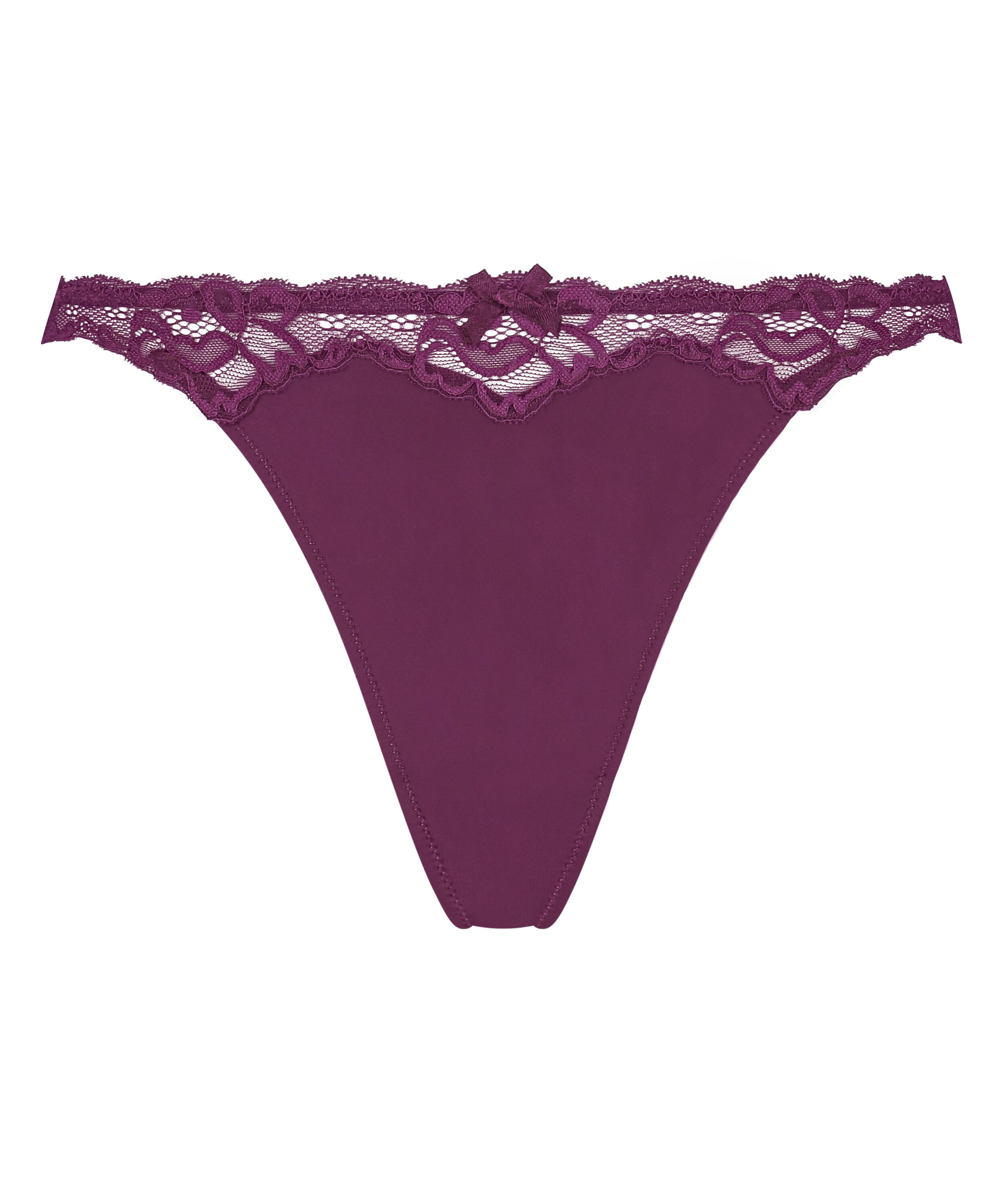 Stringi Lace & Shine, Fioletowy