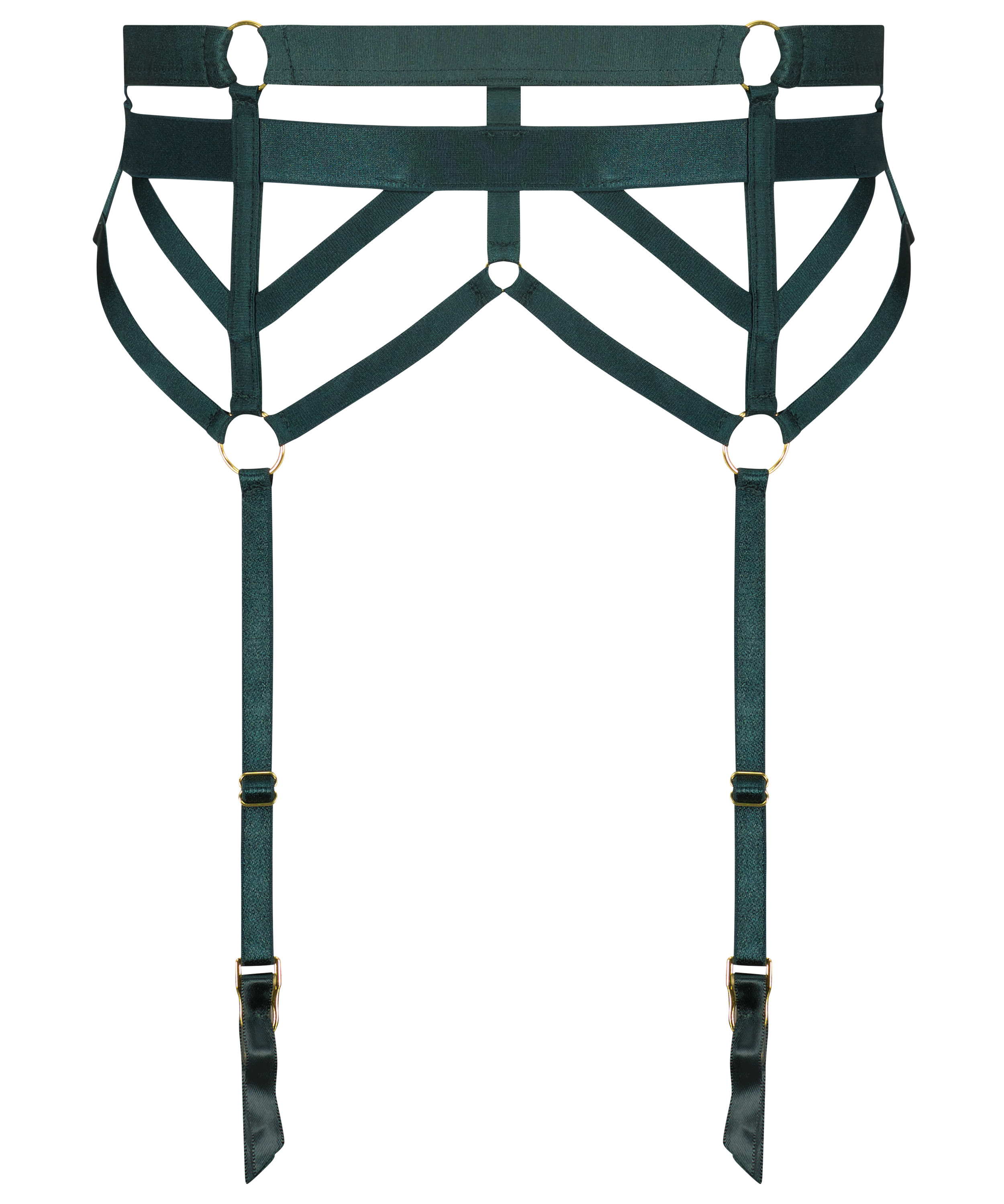 Podwiązki Sting Private, Zielony, main