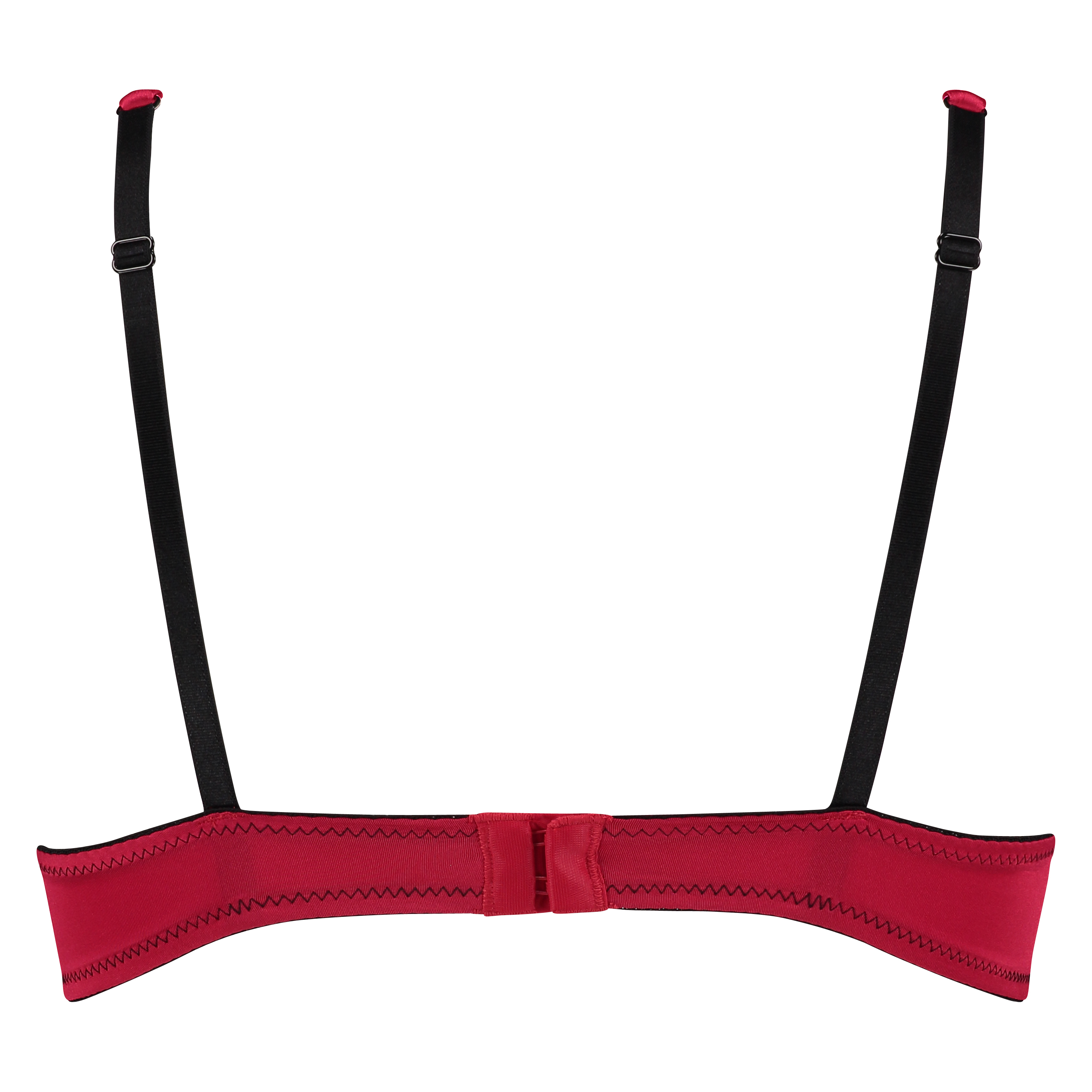 Padded underwired push-up bra Giselle, Czerwony, main