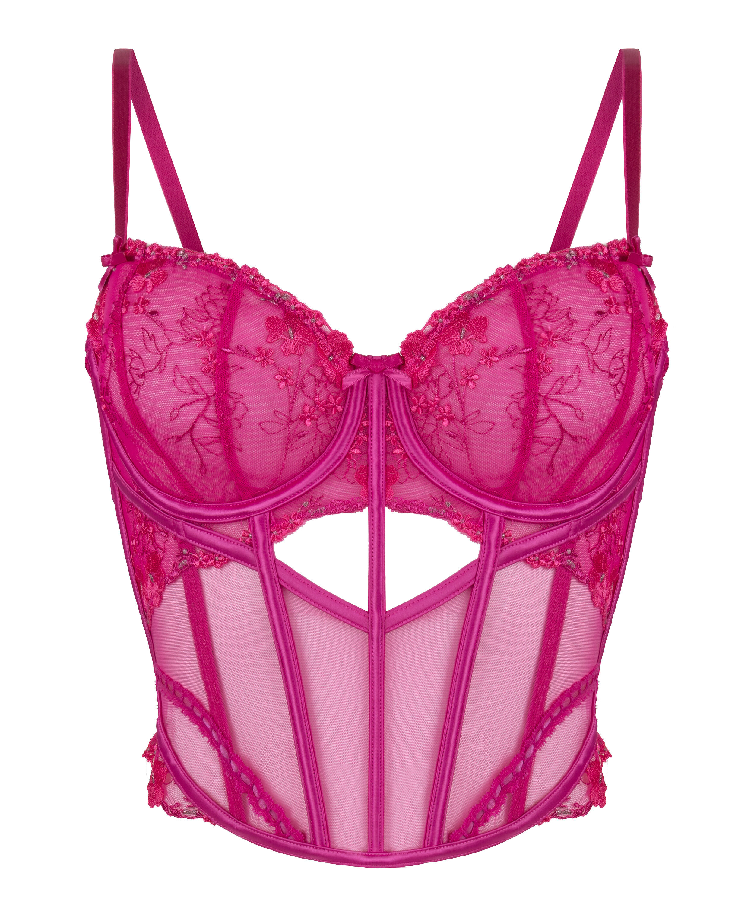 Gorset Peonie, R&oacute;żowy