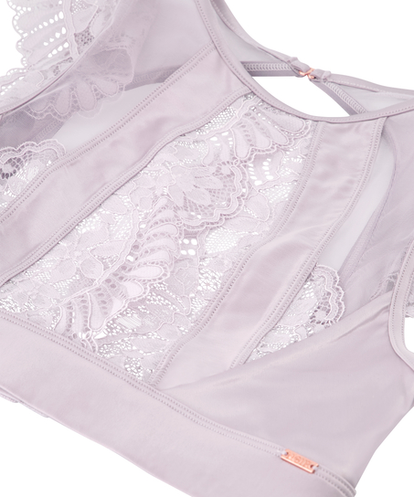 Biustonosz bralette Indigo, Fioletowy