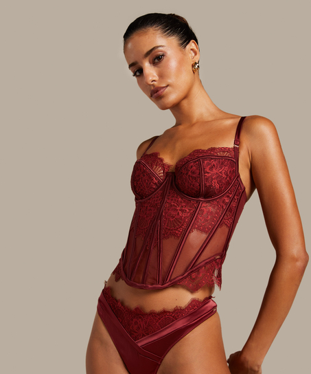 Gorset Zoe, Czerwony