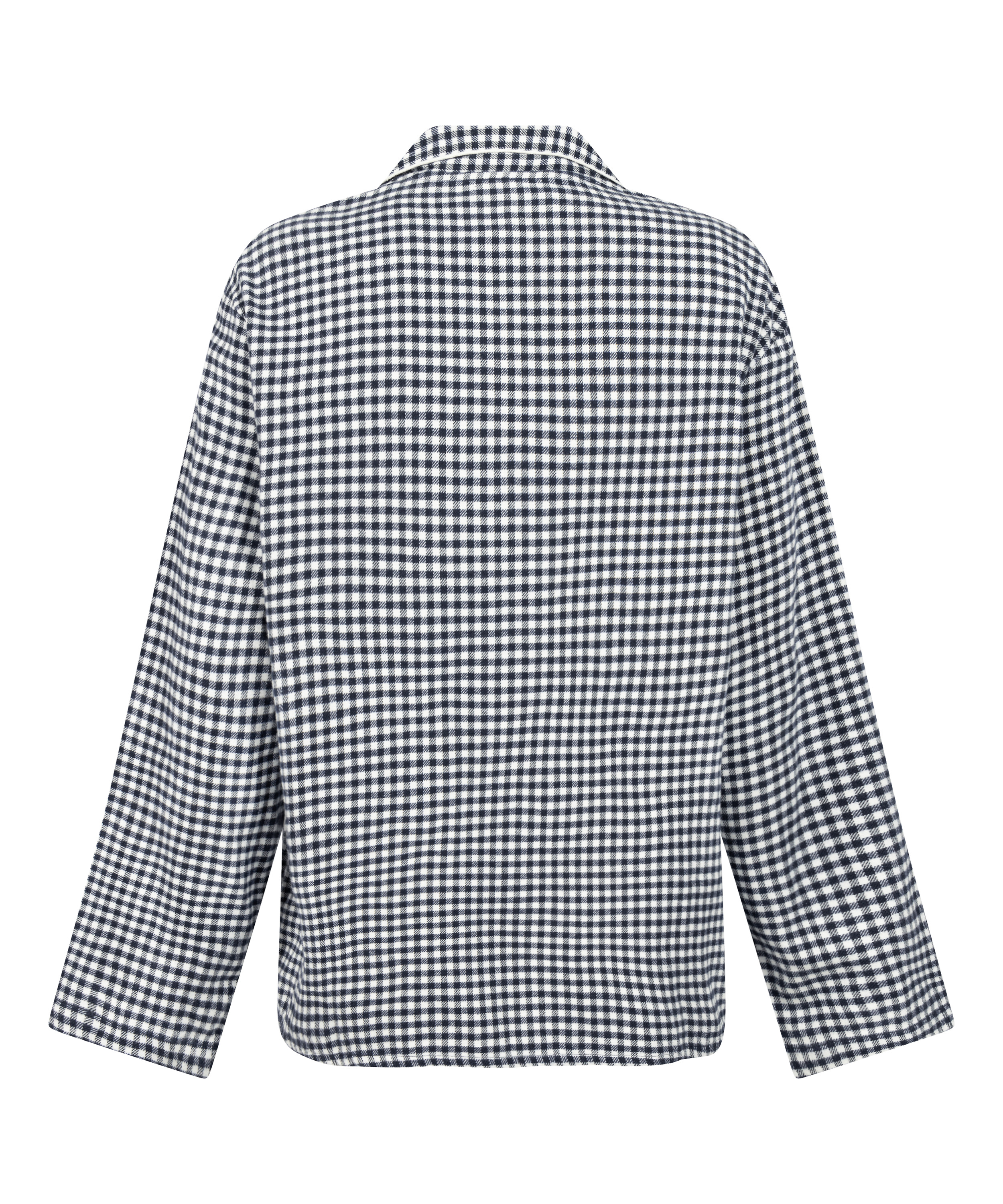 Top piżamowy Flanel Essentials, Niebieski, main
