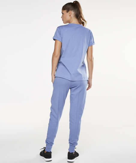 HKMX Branded T-Shirt, Niebieski