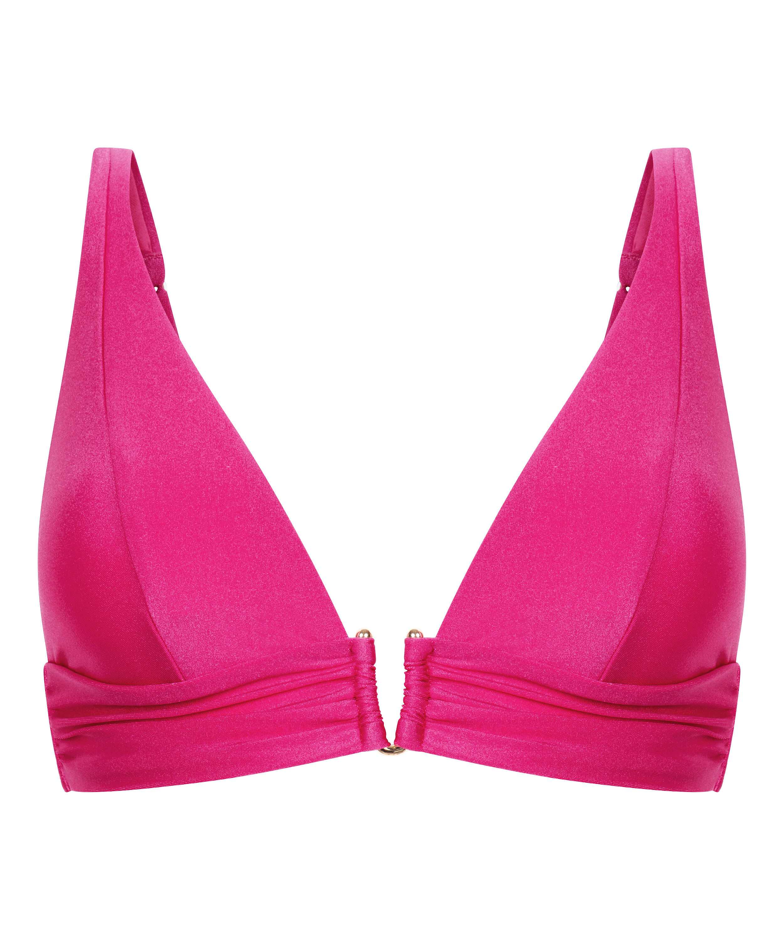 Tr&oacute;jkątna g&oacute;ra od bikini Luna, R&oacute;żowy