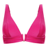 Tr&oacute;jkątna g&oacute;ra od bikini Luna, R&oacute;żowy