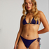 Majtki Bikini Cheeky Tanga Doha, Niebieski