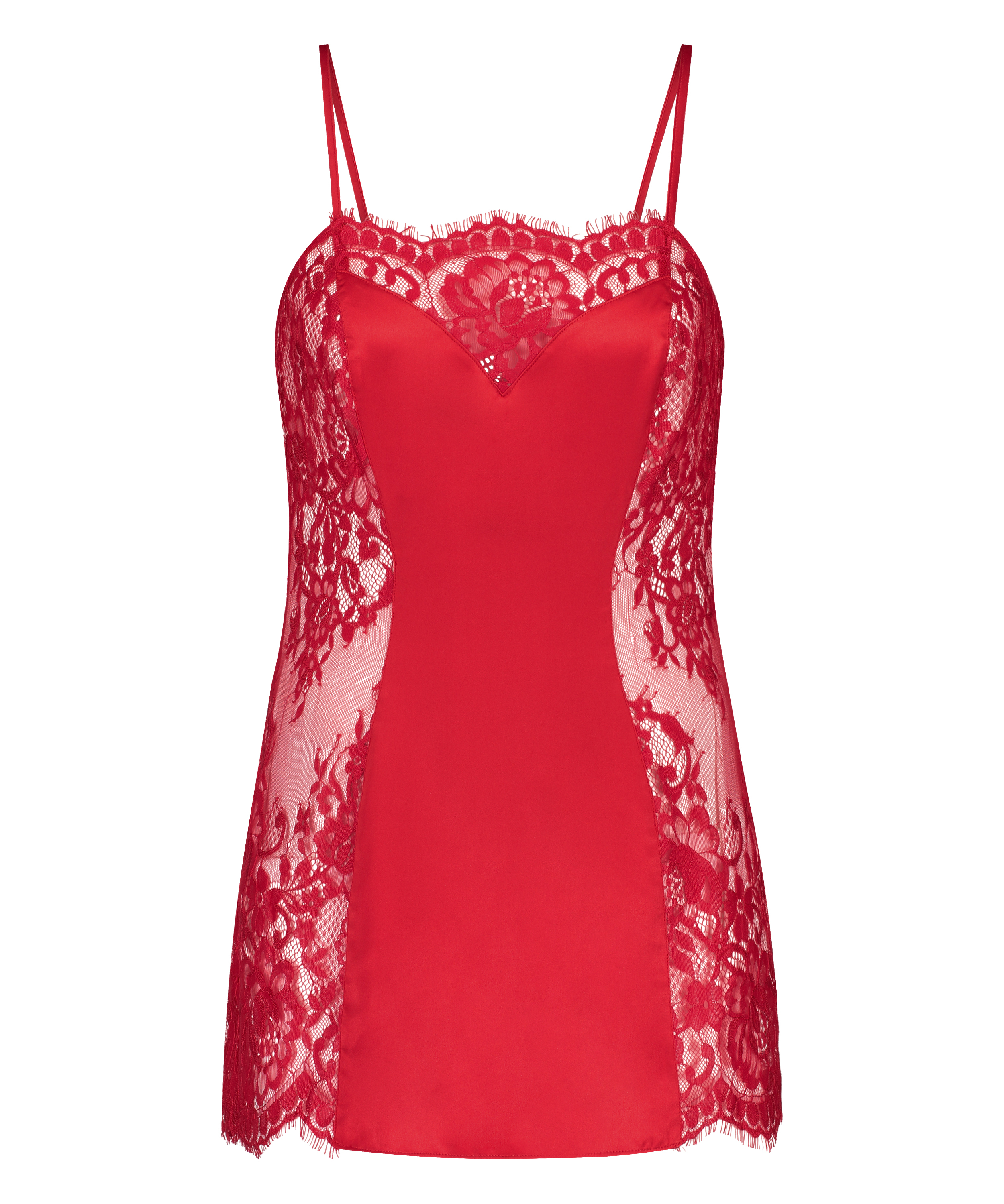 Jennifer Slip Dress, Czerwony, main