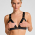 Biustonosz bralette Colette, Czarny