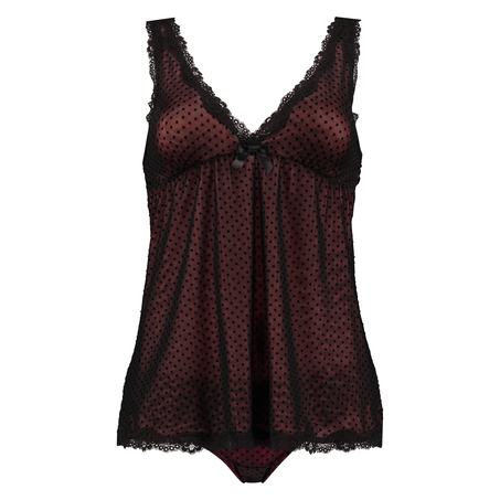 Cami set Josie, Czarny