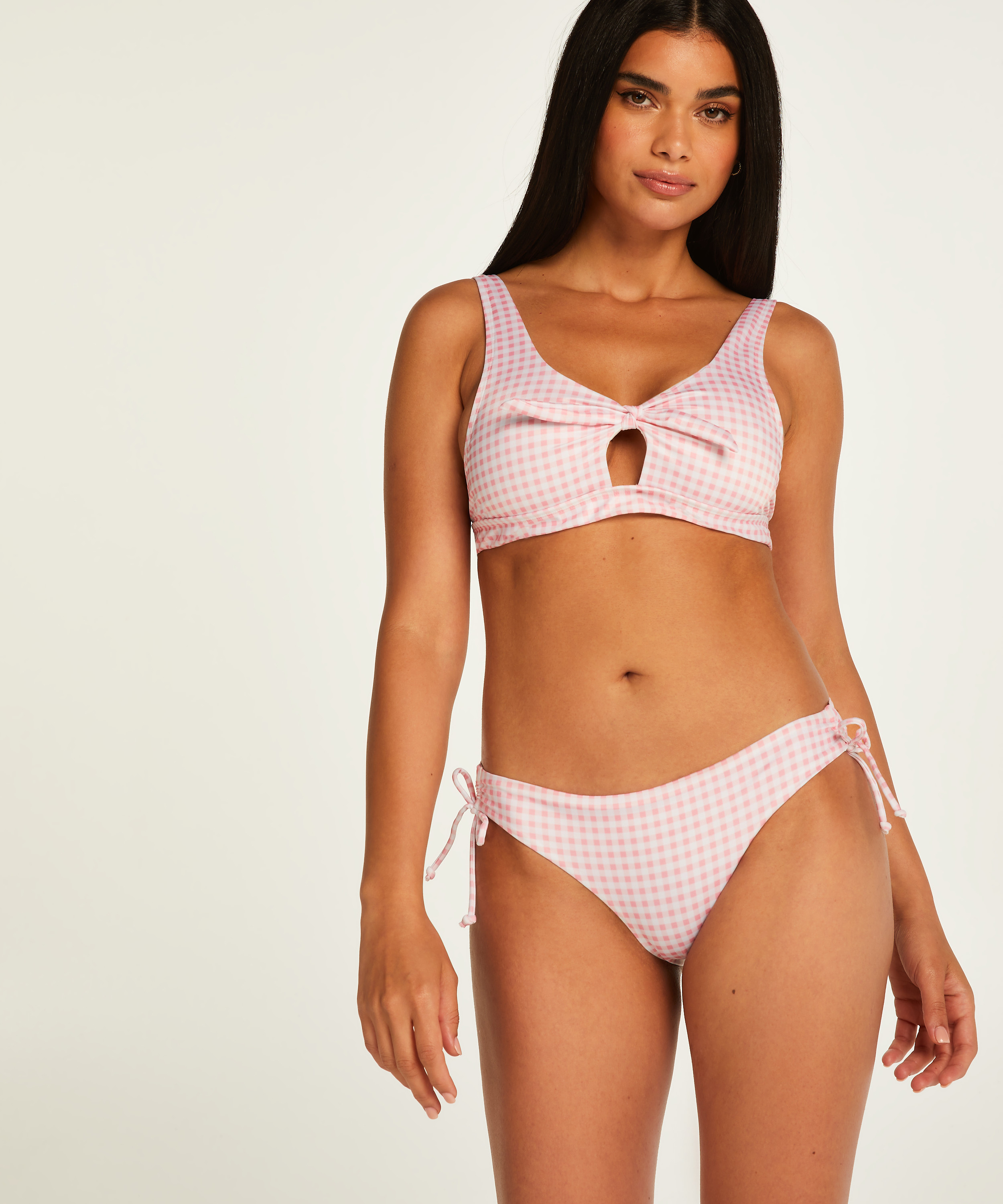 G&oacute;ra od bikini o skr&oacute;conym kroju Seychelles, R&oacute;żowy, main