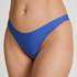 Figi Bikini Highleg Luxe, Niebieski