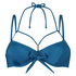 Usztywniona g&oacute;ra od bikini z fiszbinami Sunset Dream, Niebieski