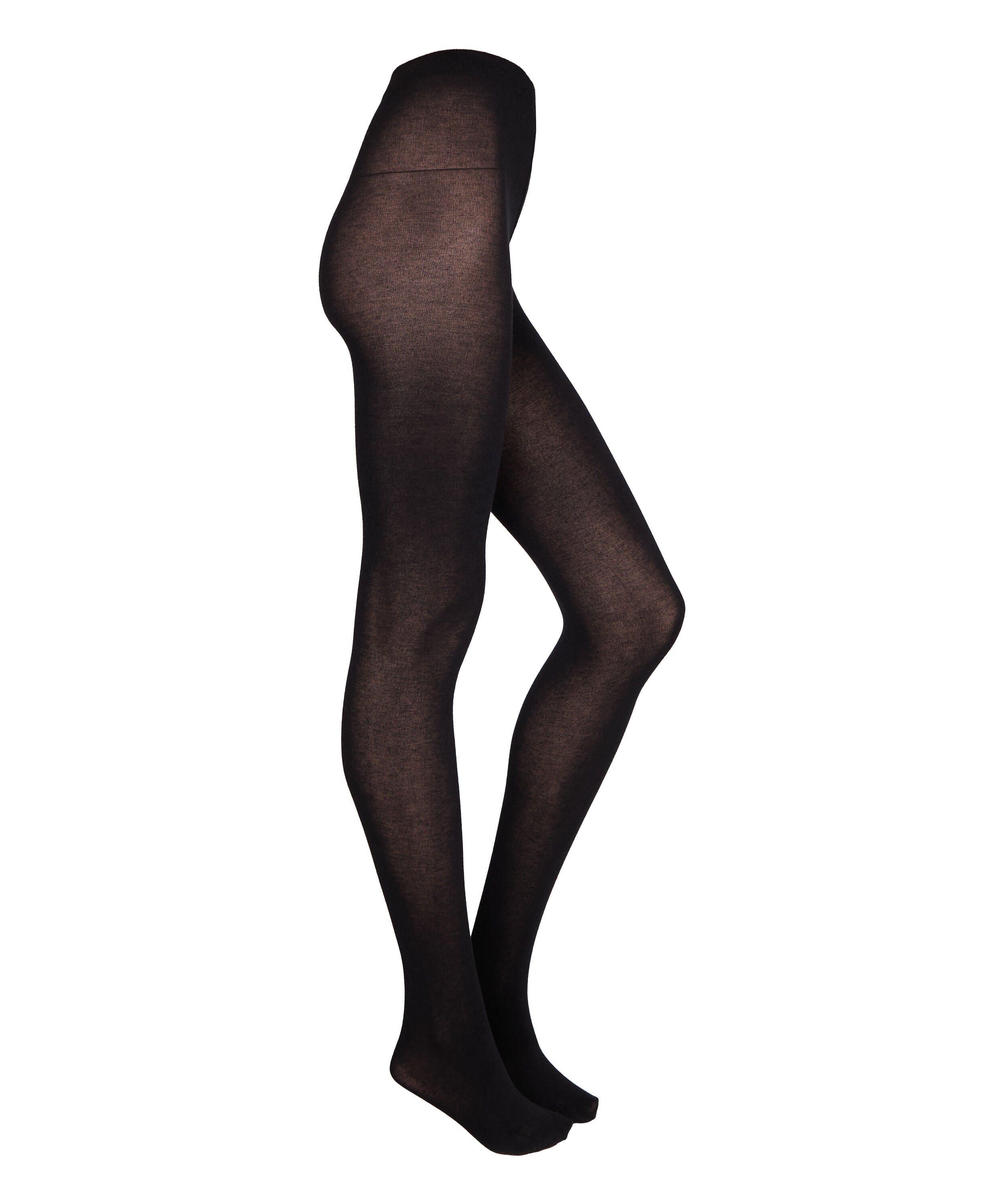 Tight Light Knit Cashmere Blend, Czarny