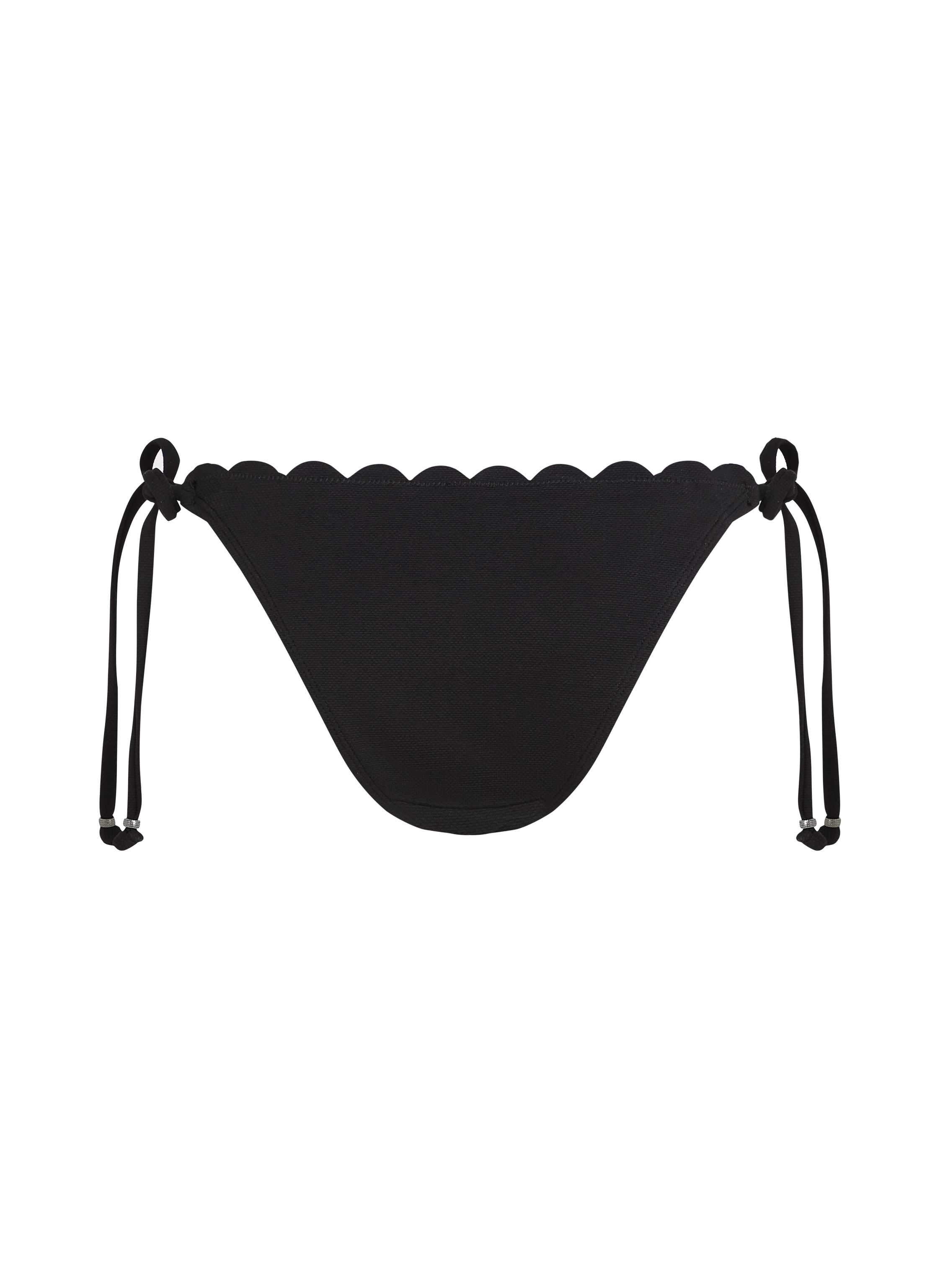 D&oacute;ł od bikini Scallop, Czarny, main