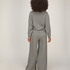 Pant Premium Rib Jersey, Szary