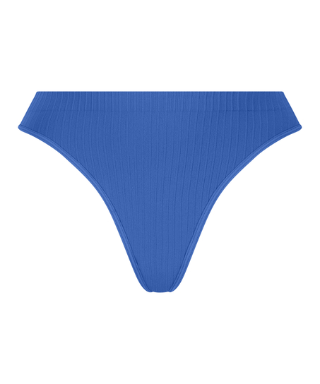 Wysoko wycięte stringi Dianne, Niebieski