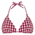 Tr&oacute;jkątna g&oacute;ra od bikini Amalfi, Czerwony