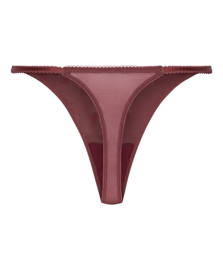 Wysoko wycięte stringi Frida, Czerwony