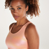 HKMX The Classic Level 2 Sports Bra, Pomarańczowy