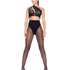 Rajstopy Diamond Lurex, Czarny