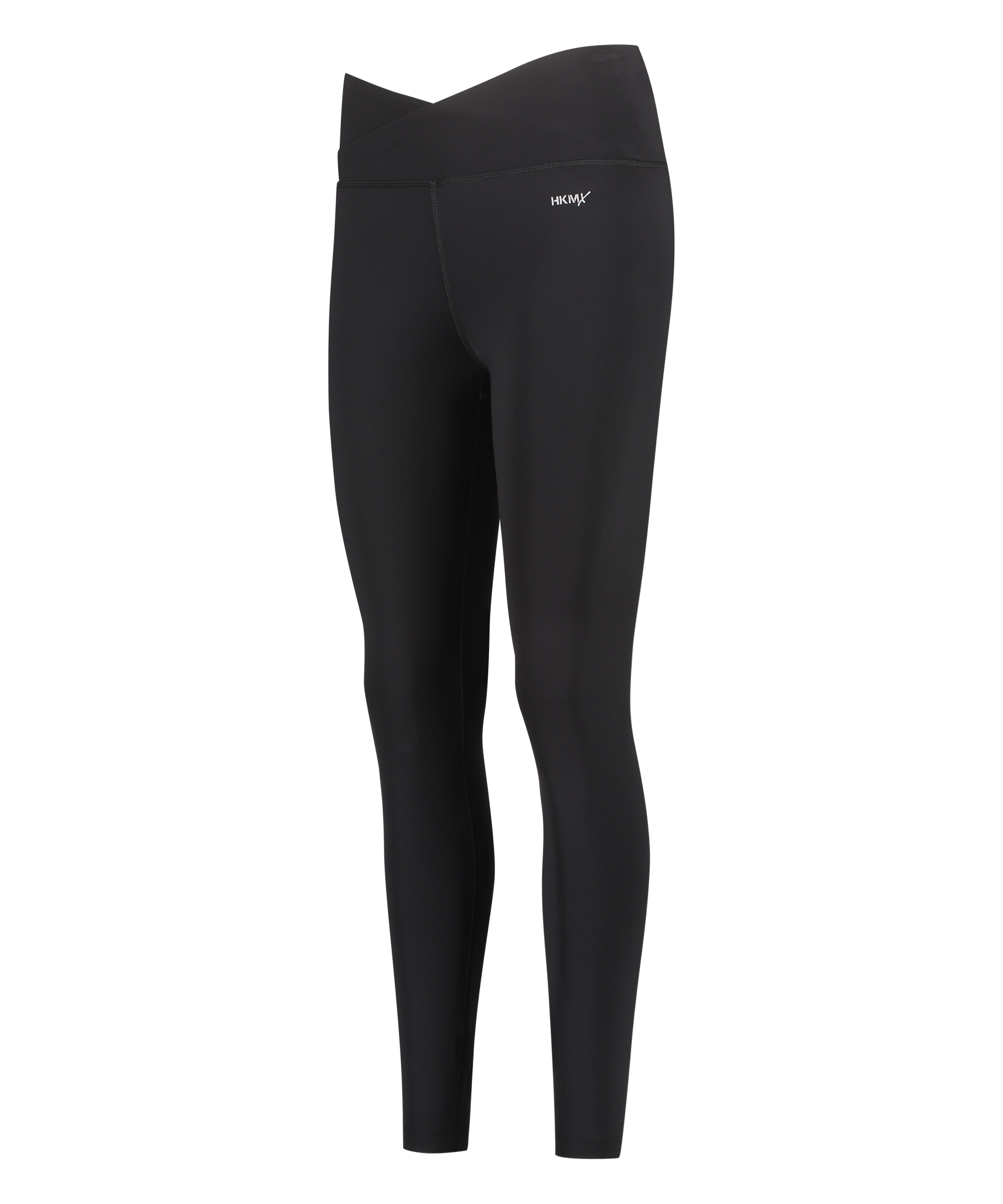 Legginsy z wysokim stanem, Czarny, main