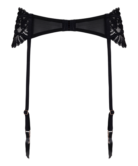 Podwiązki Poppy, Czarny