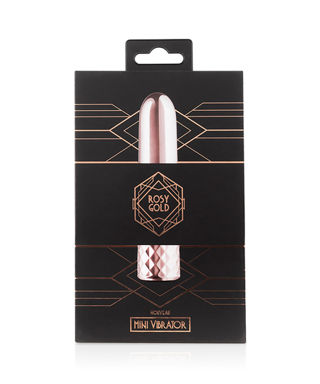 Mini wibrator Rosy Gold Nouveau, R&oacute;żowy