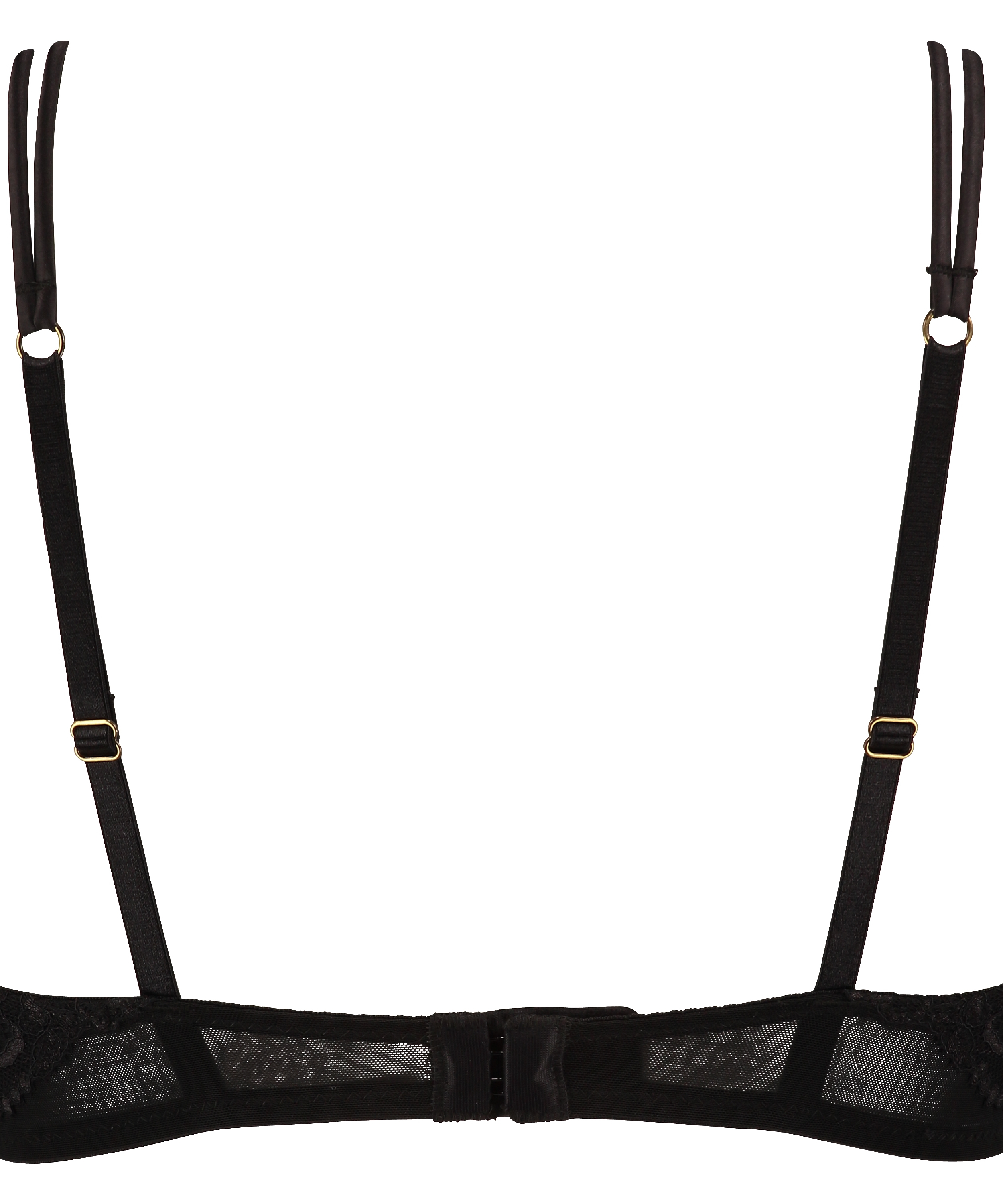 Non-padded underwired bra Jolie, Czarny, main