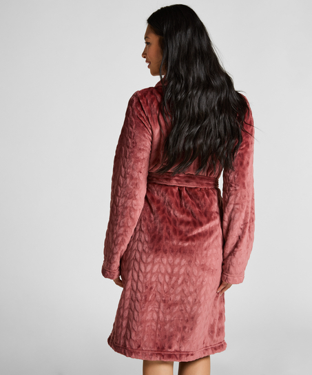 Polarowy szlafrok, Fioletowy