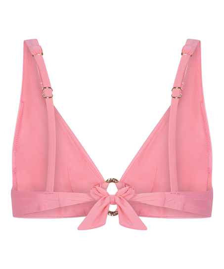 Triangle Bikini Top Luxe, R&oacute;żowy