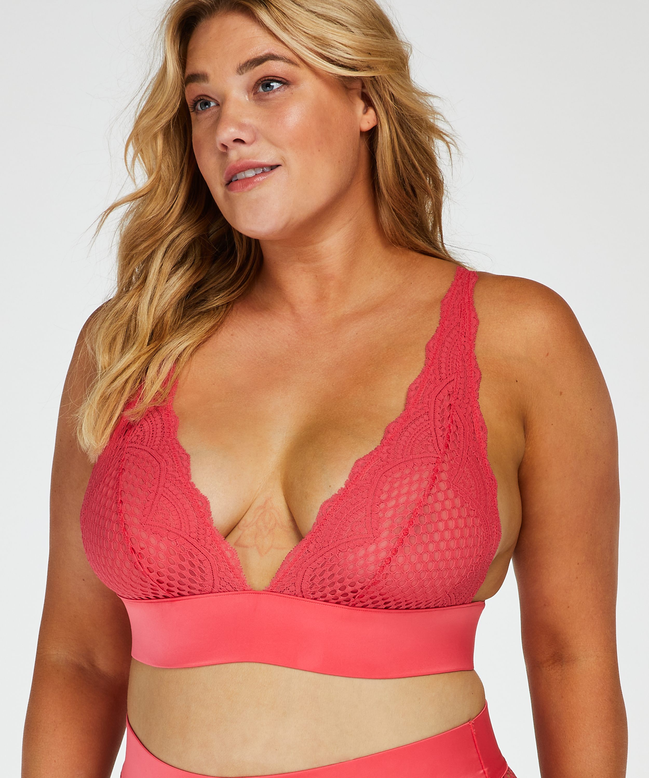 Bralette Duckie, Czerwony, main