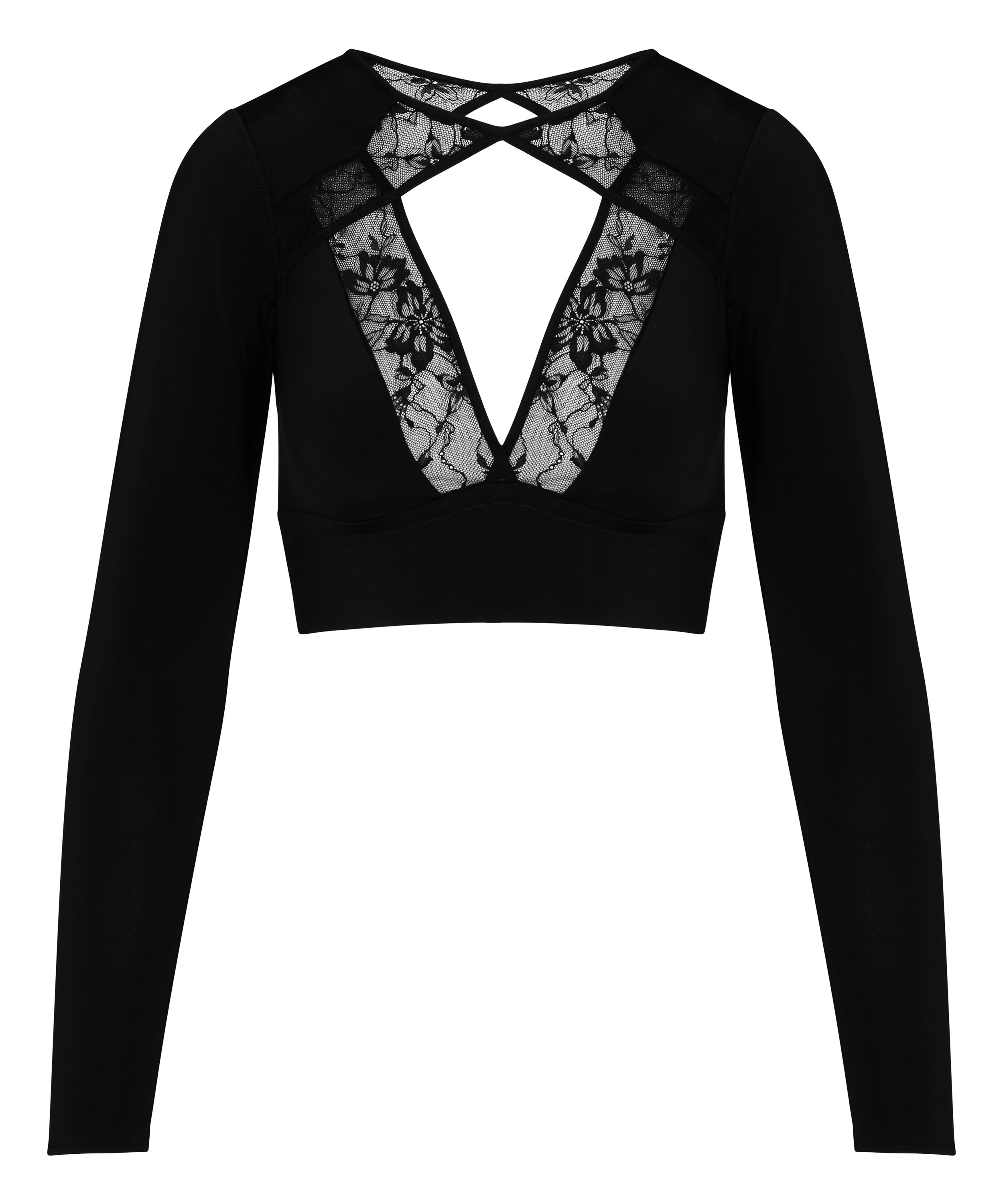 Bralette Hazel, Czarny, main