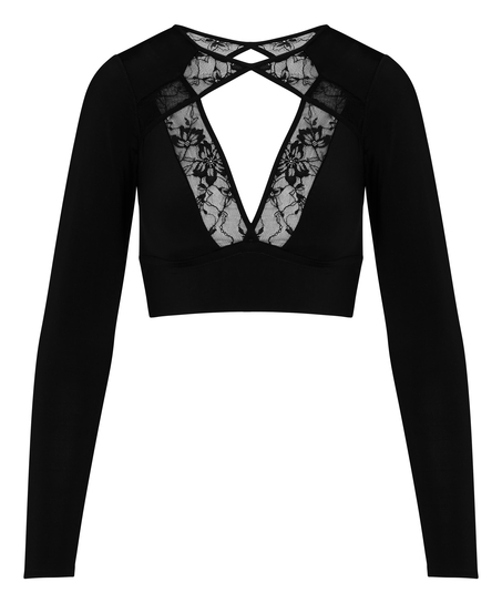 Bralette Hazel, Czarny
