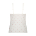 Cami lace top, Biały