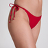 Dół od bikini Luna String, Czerwony