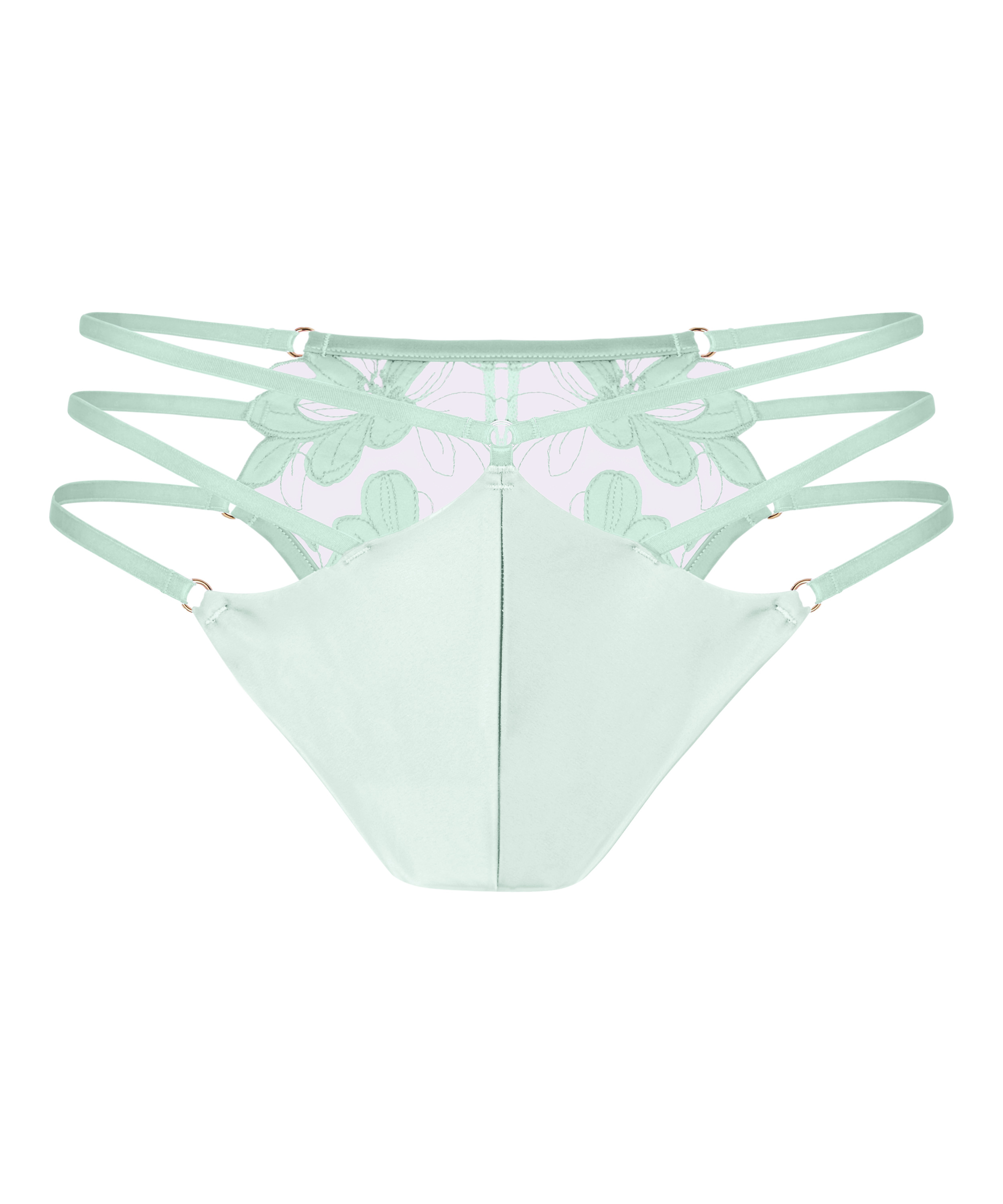 Stringi Highleg Beatrice, Zielony, main