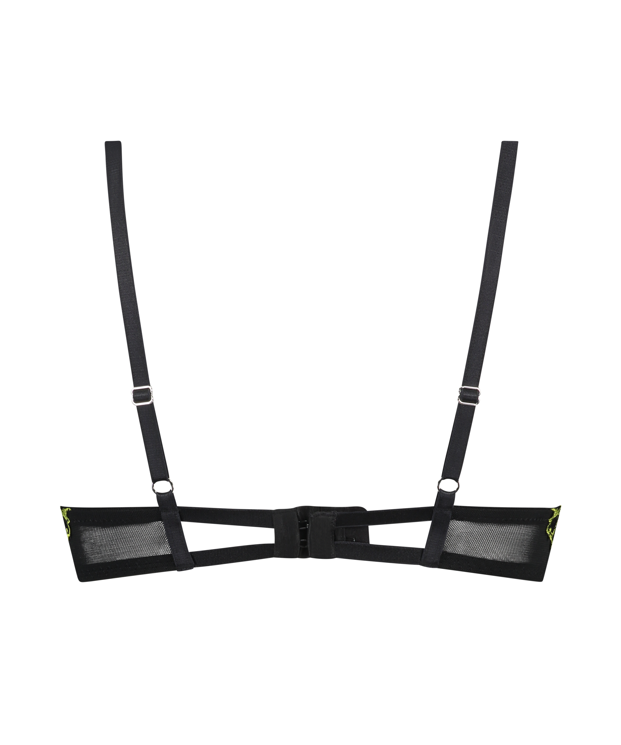 Usztywniony biustonosz push-up z fiszbinami Feyra, Czarny, main