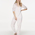 Novelty Fleece Onesie, R&oacute;żowy