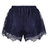 All-over Lace Pyjama Shorts, Niebieski