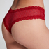 Brazyliany V-shape Mesh, Czerwony